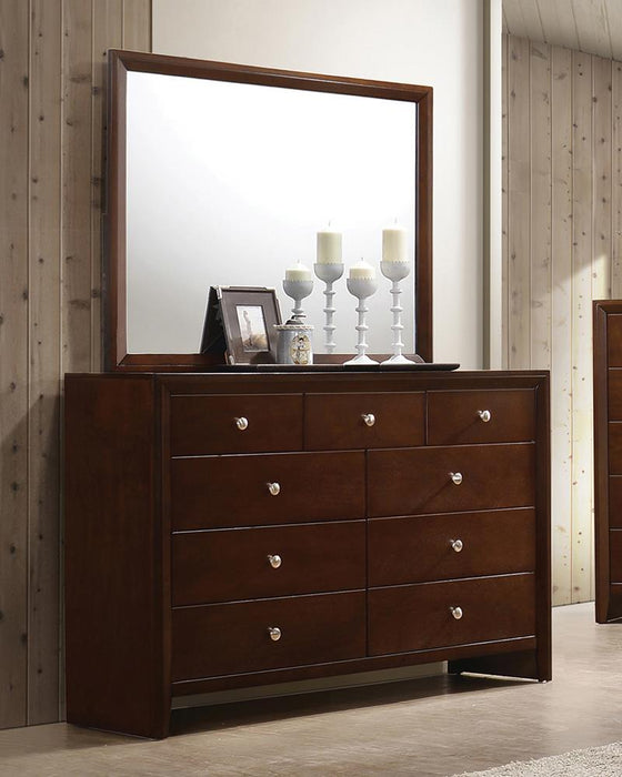 Serenity Rich Merlot Dresser Mirror