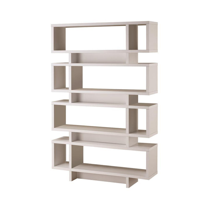 G800308 Contemporary White Bookcase