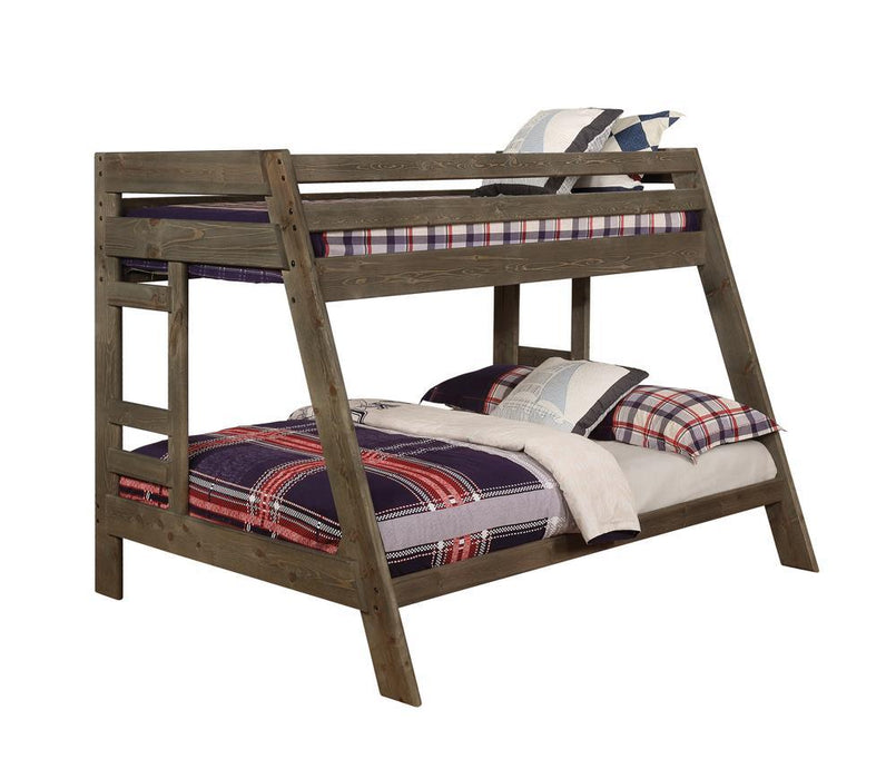 G400831 Wrangle Hill Twin over Full Bunk Bed