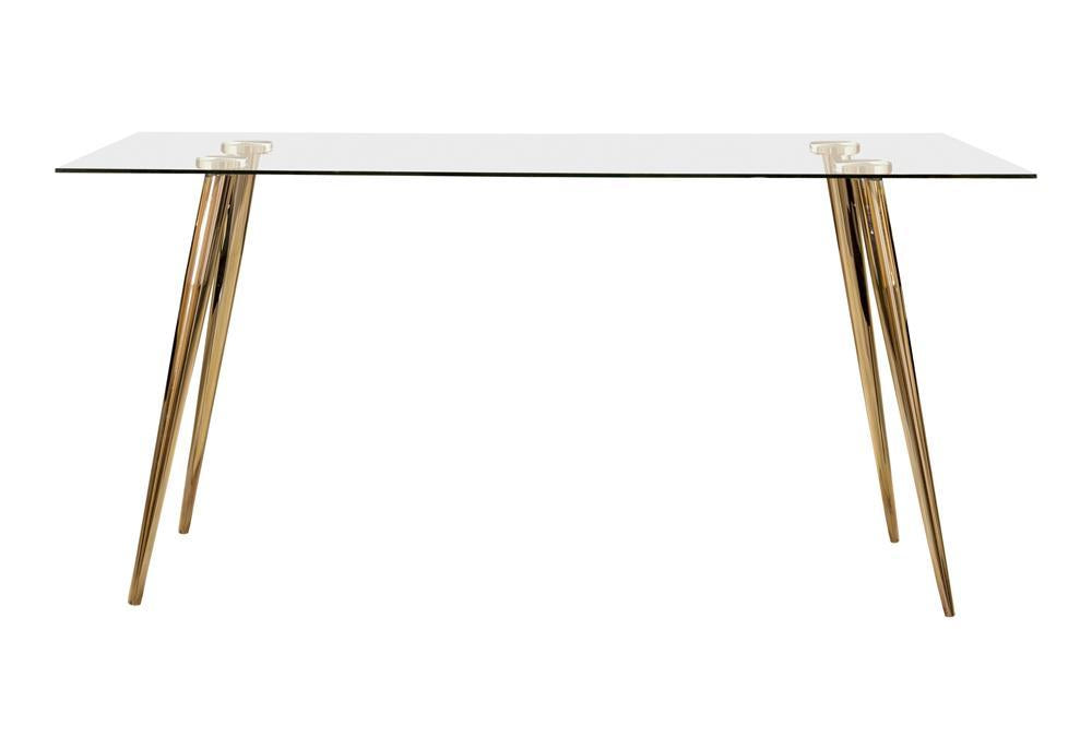 190621GLD DINING TABLE