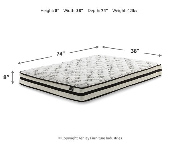 Larstin Bed and Mattress Set