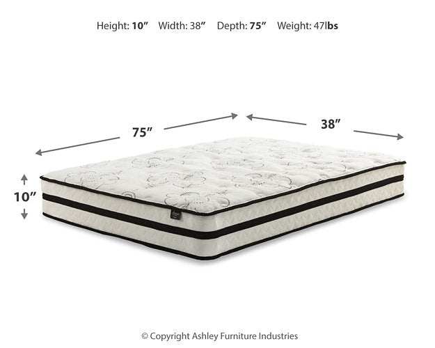 Larstin Bed and Mattress Set