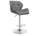 G100426 Contemporary Grey Adjustable Bar Stool image