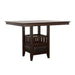 Jaden Casual Espresso Counter  Height Table image