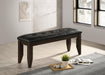 Dalila Cappuccino Dining Bench image