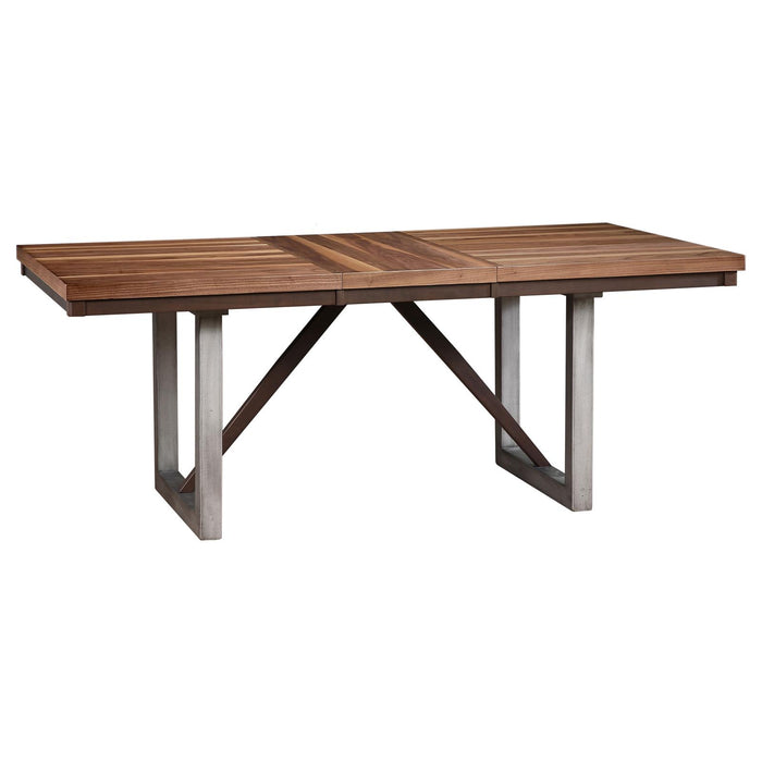 Spring Creek Industrial Natural Walnut Dining Table image