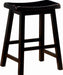 Transitional Black Counter Height Stool image