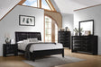 Briana Black Queen Five Piece Bedroom Set image