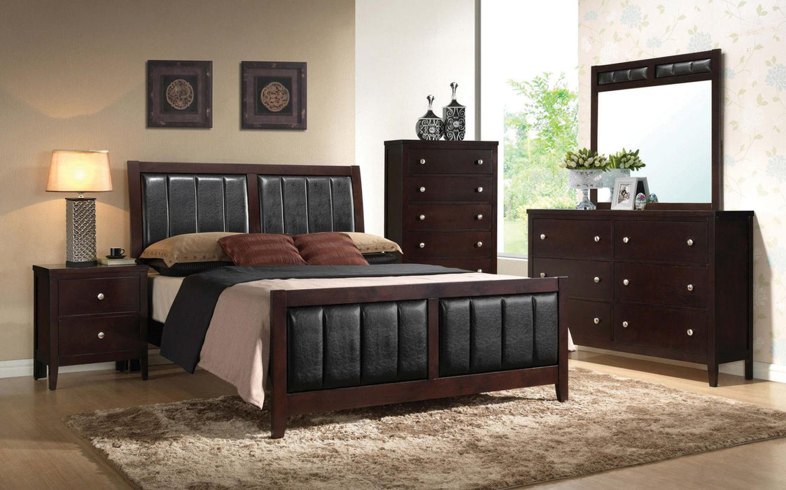 202091KW S5 CA KING 5PC SET (KW.BED,NS,DR,MR,CH) image