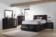 Briana Transitional Black Eastern King Four Piece Bedroom Set image