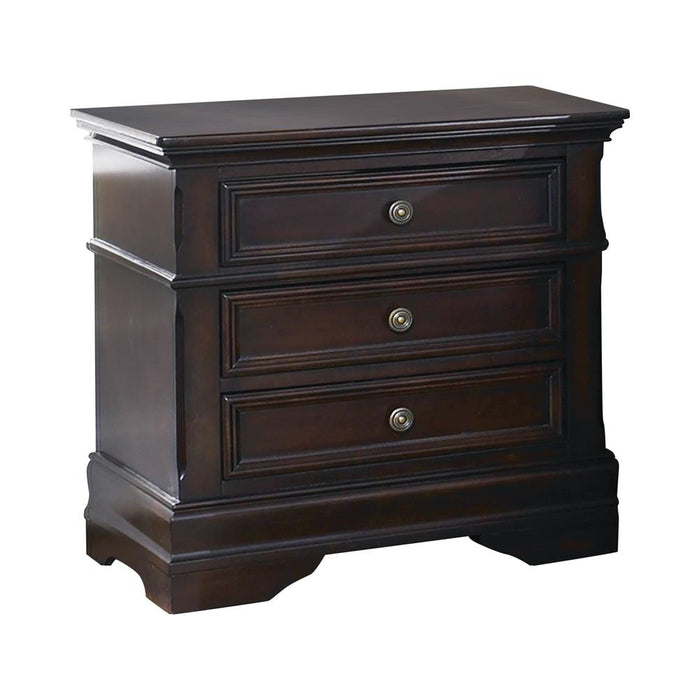 Cambridge Three Drawer Nightstand image