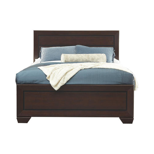 Fenbrook Transitional Dark Cocoa Eastern King Bed image