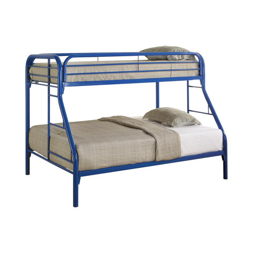 Morgan  Twin over Full Blue Bunk Bed image