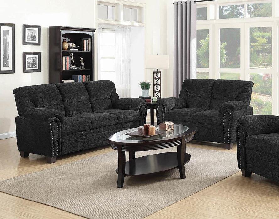 Clemintine Grey Two Piece Living Room Set image