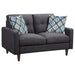 Watsonville Retro Grey Loveseat image