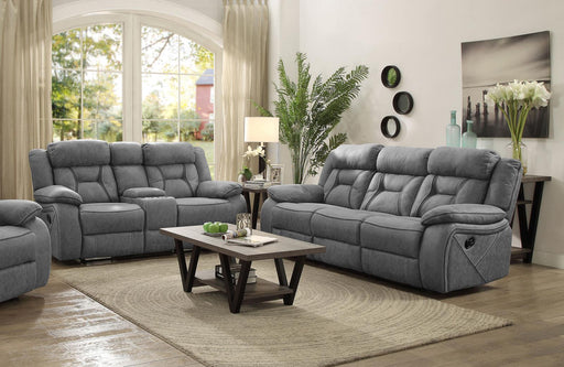 Houston Casual Stone Reclining Two Piece Living Room Set image