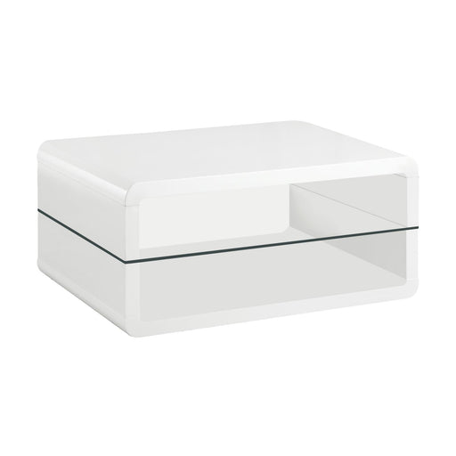 Modern White Coffee Table image