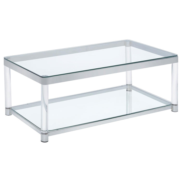 G720748 Contemporary Chrome Coffee Table image