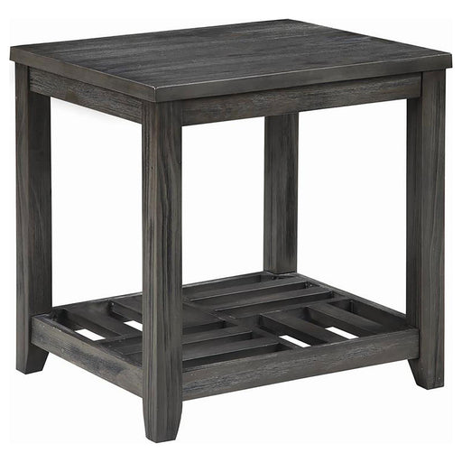 Rustic Grey Side Table image