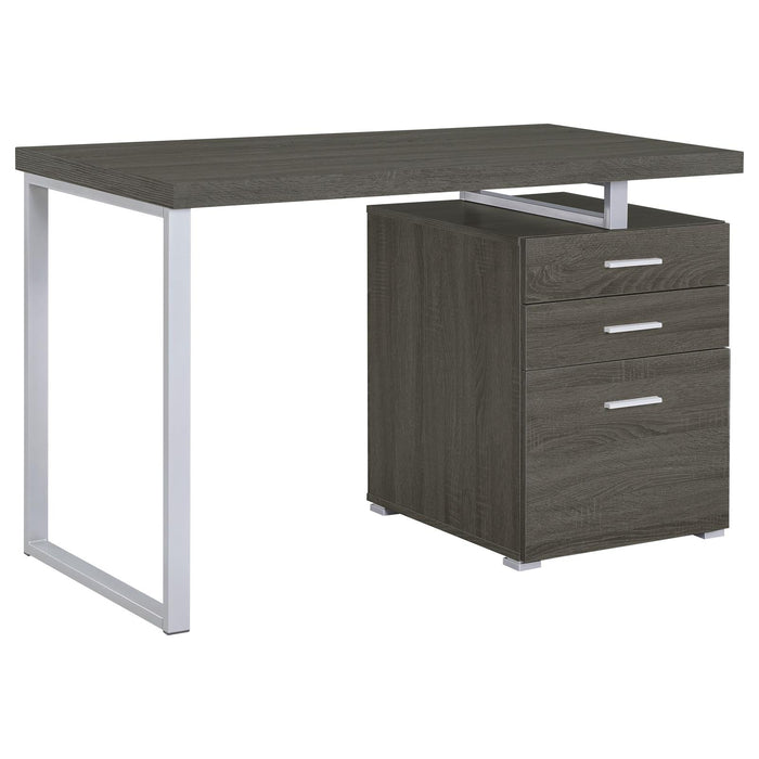 G800520 Contemporary Weathered Grey Writing Desk image