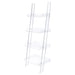 Amaturo Clear Acrylic Ladder Bookcase image