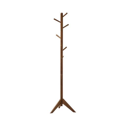 Traditional Brown Coat Rack image