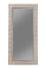 Transitional Silver Mosaic Rectangular Mirror image